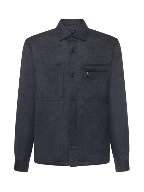 25FW 에르메네질도제냐 긴팔 셔츠 UGV01A2 SOTM2005 Grey