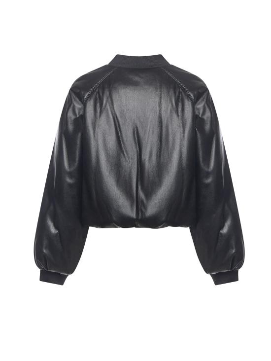 25FW 핑코 가죽 자켓 105372 A2P4Z99 Black - PINKO