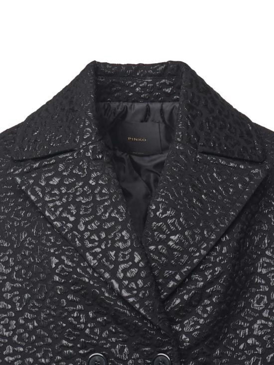 25FW 핑코 코트 106096 A2ZSZ99 Black - PINKO