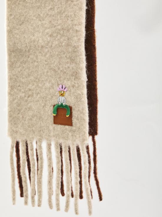 25FW 로에베 머플러/스카프 FSA7SS1W01 BROWN - LOEWE