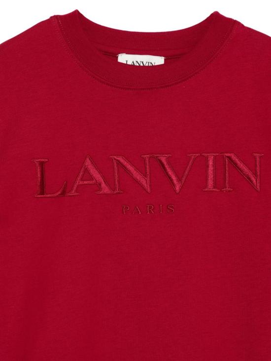 25FW [키즈] 랑방 티셔츠 N30280 959 Red - LANVIN