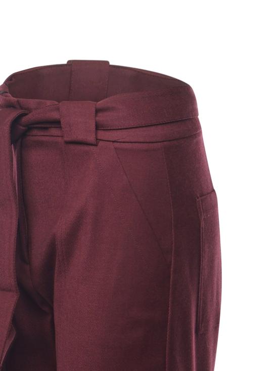 25FW 핑코 트레이닝/조거 팬츠 104379 A306R57 Bordeaux - PINKO