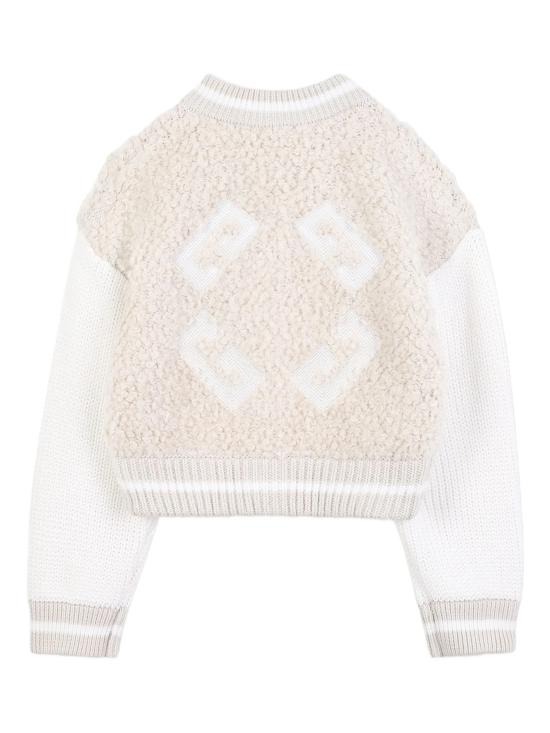 25FW [키즈] 지방시 자켓 H30994 184 White - GIVENCHY