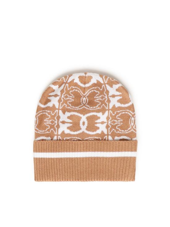 25FW 핑코 이어플랩 캡 105991 A2YOMZ2 Camel white