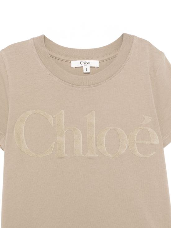 25FW [키즈] 끌로에 티셔츠 C20652 63A Green - CHLOE