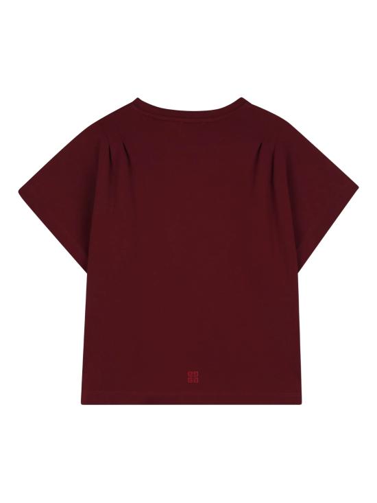 25FW [키즈] 지방시 티셔츠 H31010 95C Red - GIVENCHY