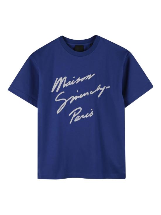 25FW [키즈] 지방시 티셔츠 H30951 865 Blue