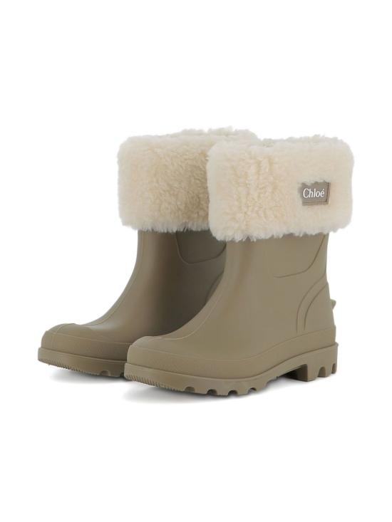 25FW [키즈] 끌로에 미들 부츠 C20697 65E Green - CHLOE