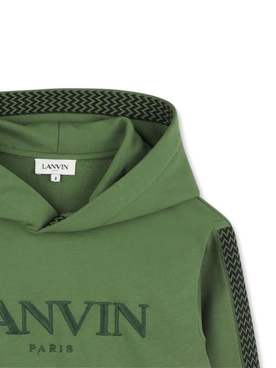 25FW [키즈] 랑방 트레이닝 상의 N30295 625 Green - LANVIN