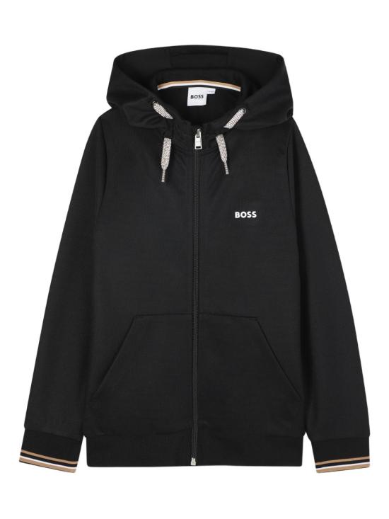 25FW [키즈] 휴고보스 캐주얼 세트 J52399 09B Black - HUGO BOSS