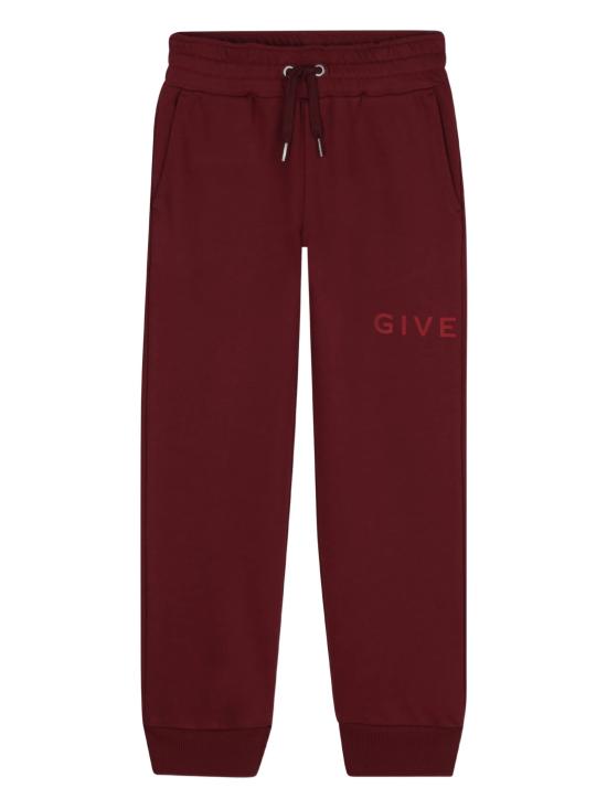 25FW [키즈] 지방시 트레이닝/조거 팬츠 H30922 95C Red