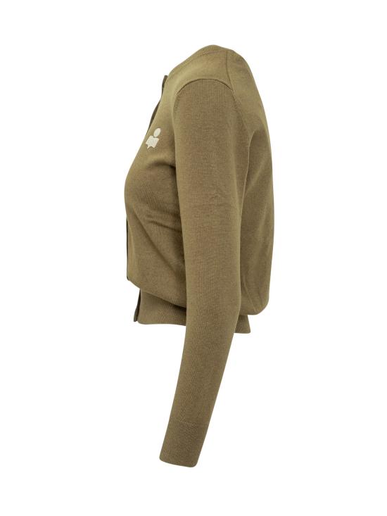 25FW 이자벨마랑에뚜왈 가디건 25ACA0115FAC1L17E 67KI KHAKI - ISABEL MARANT ETOILE