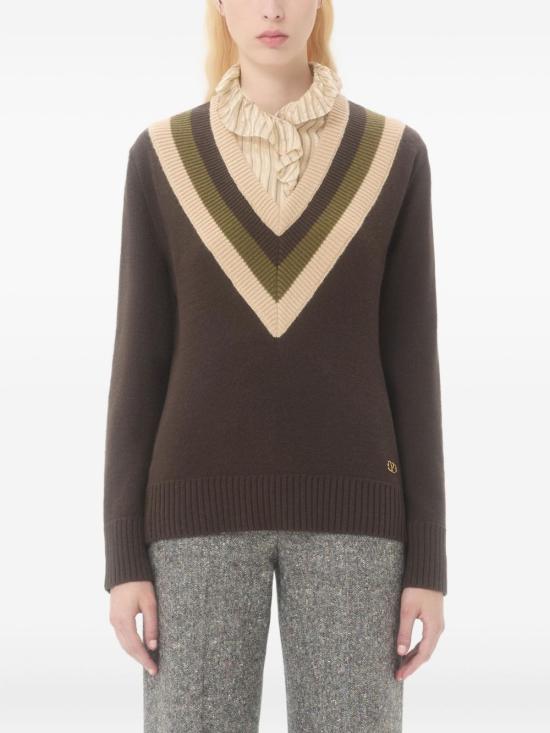 25FW 발렌티노 가라바니 가디건 7B0KC69L 9SWBET Beige - VALENTINO GARAVANI