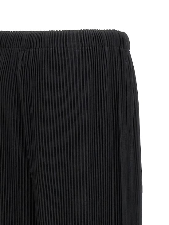 26SS 옴므 플리세 이세이 미야케 스트레이트 팬츠 HP58JF09415 Black - HOMME PLISSE' ISSEY MIYAKE