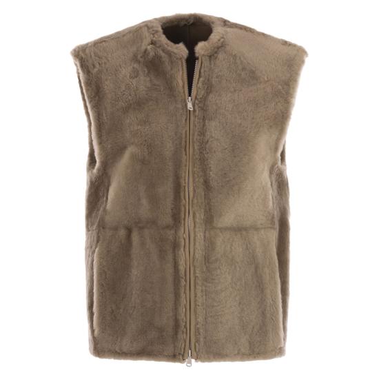 25FW 브루넬로 쿠치넬리 양모 인서트 자켓 MD5037908 BEIGE - BRUNELLO CUCINELLI