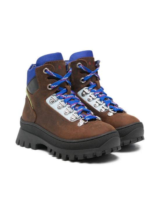 25FW [키즈] 마르니 미들 부츠 82040 1 Brown