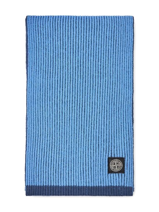 25FW 스톤 아일랜드 머플러/스카프 K2S15N200001 S00L8V002B Blue acciaio - STONE ISLAND