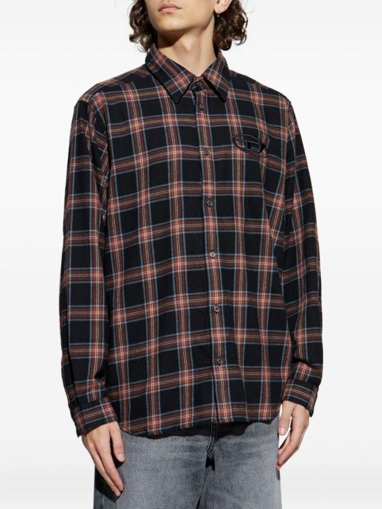 25FW 디젤 긴팔 셔츠 A19445 0AJFI9XX - DIESEL