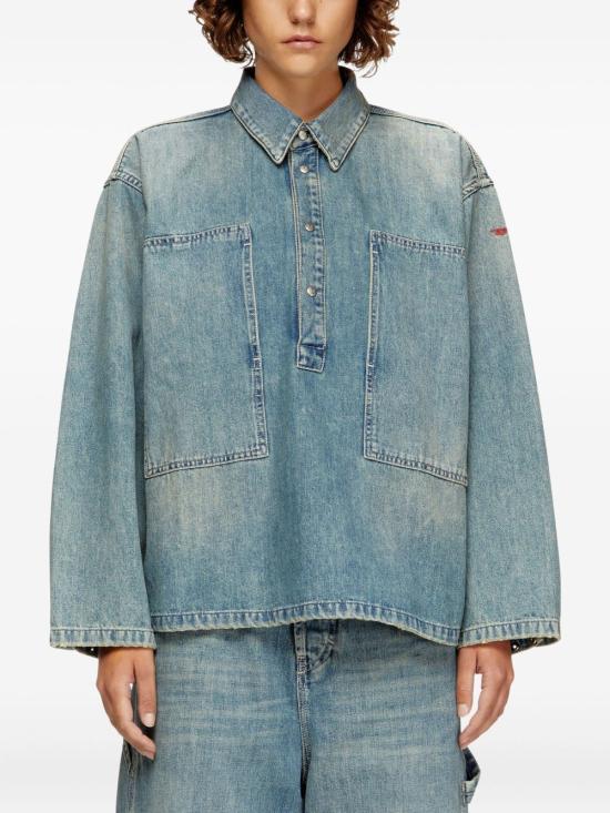 25FW 디젤 셔츠 A19265 068SK01 - DIESEL