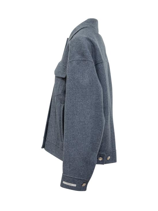 25FW 스포트막스 자켓 2522086033600 002 BLU DENIM - SPORTMAX