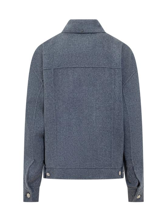 25FW 스포트막스 자켓 2522086033600 002 BLU DENIM - SPORTMAX