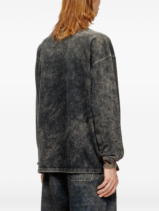 25FW 디젤 T BOXT 롱슬리브 티셔츠 A18644 0AGBY9XXA - DIESEL
