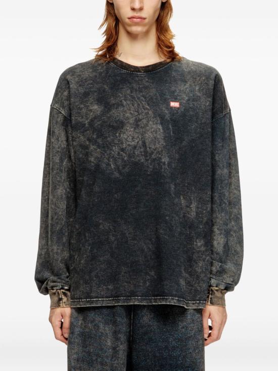 25FW 디젤 T BOXT 롱슬리브 티셔츠 A18644 0AGBY9XXA - DIESEL