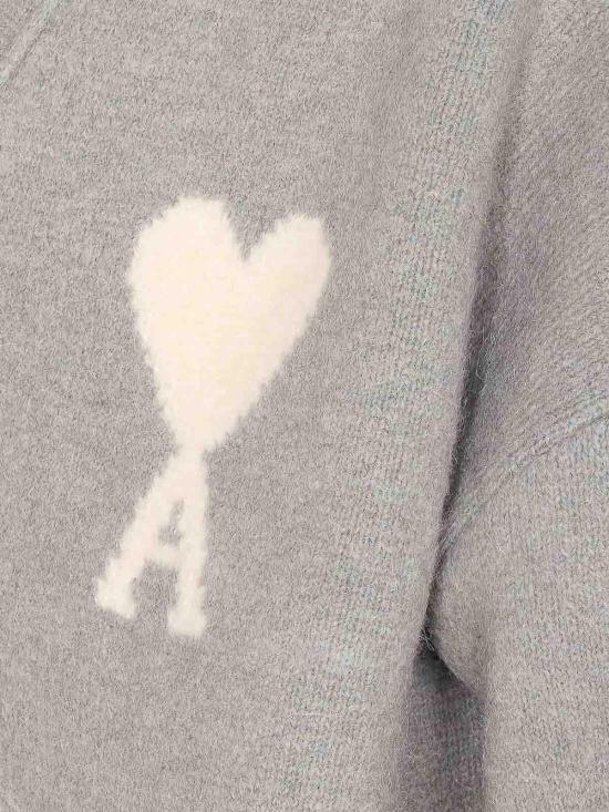  아미 가디건 UKC365KN0135058 Grey - AMI