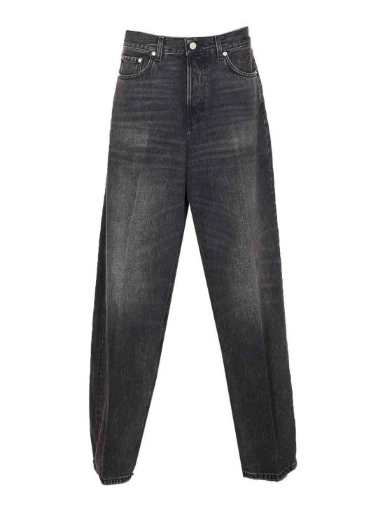 26SS 하이쿠레 스트레이트 팬츠 HEW03296DF174L0902L0902 Black