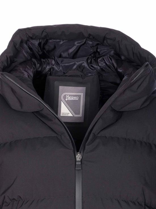  에르노 숏패딩 PI002081D128409300 Black - HERNO