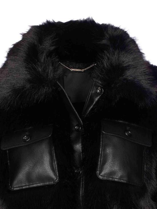 26FW 리우조 무스탕 CF5185E103722222 Black - LIU JO