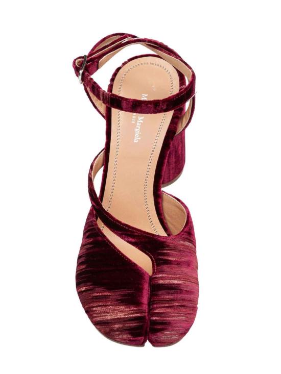 25FW 마르지엘라 힐/펌프스 S58WP0290P7418T5017 Dark Red - MAISON MARGIELA