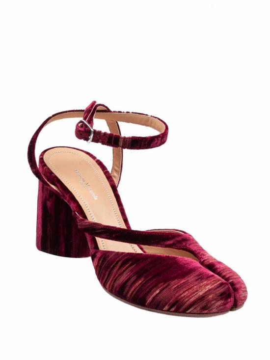 25FW 마르지엘라 힐/펌프스 S58WP0290P7418T5017 Dark Red - MAISON MARGIELA