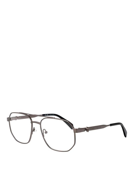 26SS 알렉산더 맥퀸 안경 AM0459O001 Grey - ALEXANDER MCQUEEN