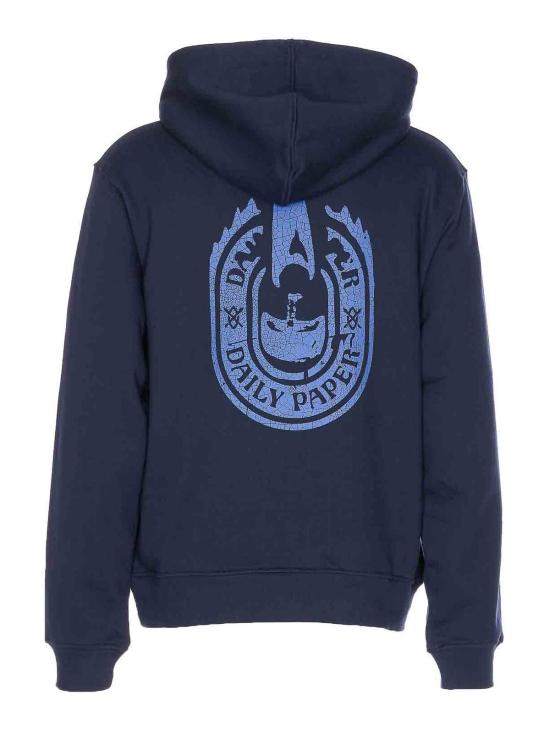 25FW 데일리 페이퍼 후드 티셔츠 2521106SKYCAPTAINBLUE Blue - DAILY PAPER