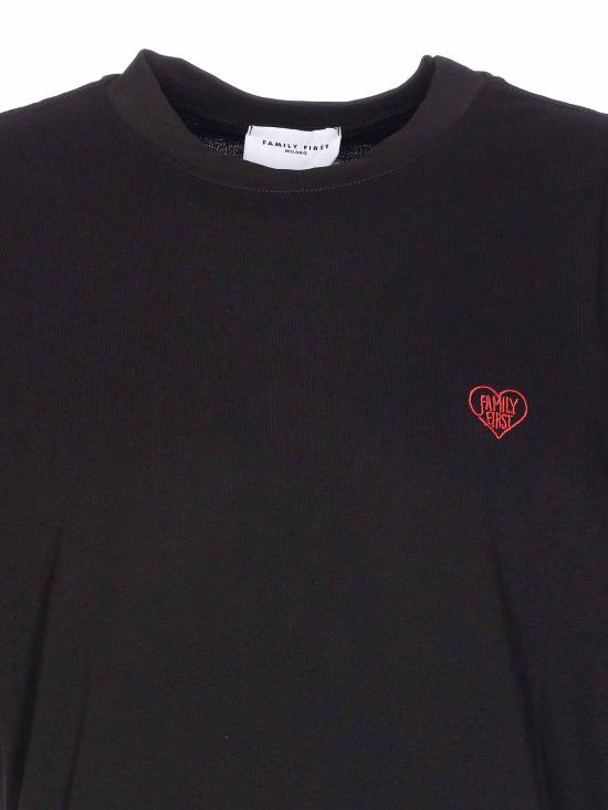  패밀리퍼스트 밀라노 반팔 티셔츠 TS2402BLACK Black - FAMILY FIRST MILANO