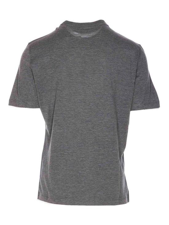 25FW 브루넬로 쿠치넬리 반팔 티셔츠 MH8367427CWD40 Grey - BRUNELLO CUCINELLI