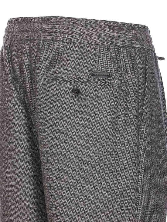  돌체앤가바나 트레이닝/조거 팬츠 GP12QTFCMDES8030 Grey - DOLCE & GABBANA