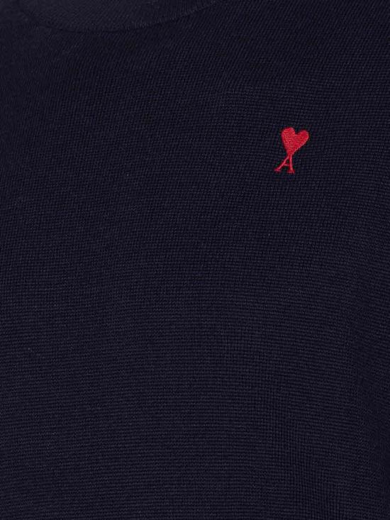 26SS 아미 ADC 크루넥 스웨터 HKS826001414 Blue - AMI