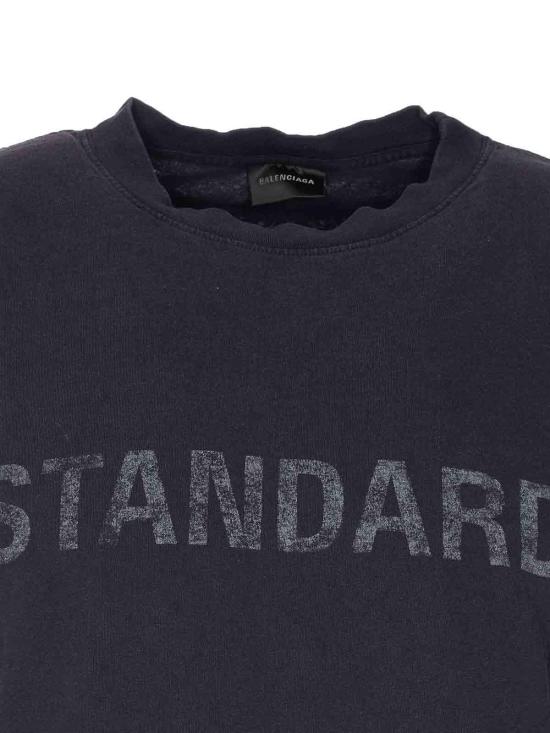 25FW 발렌시아가 반팔 티셔츠 850261TTVC71041 Black - BALENCIAGA