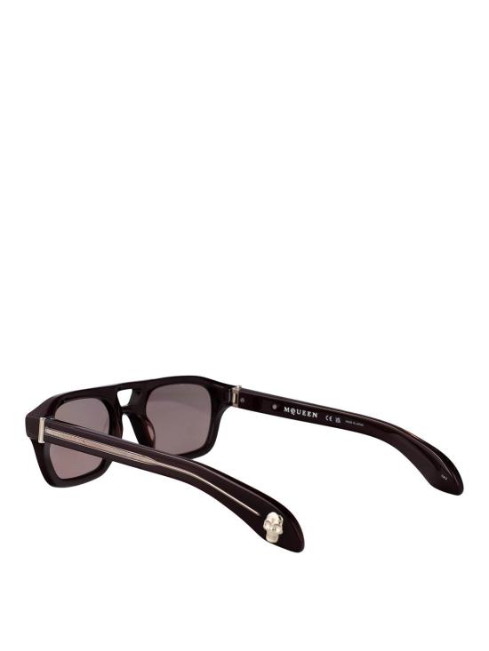 26SS 알렉산더 맥퀸 선글라스 AM0505S004 Purple - ALEXANDER MCQUEEN