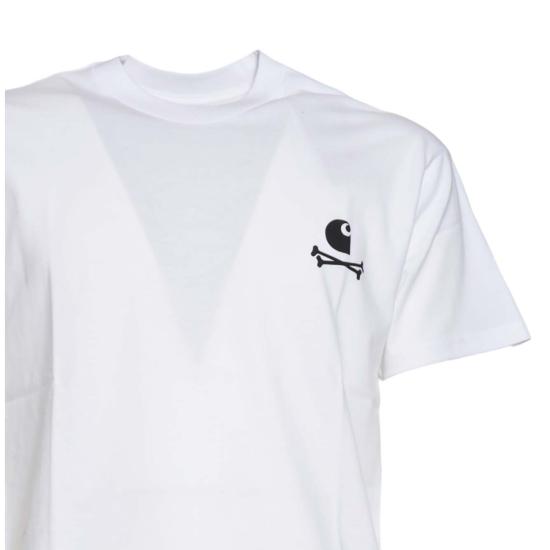 25FW 칼하트 WIP 반팔 티셔츠 I035439 02XX White - CARHARTT WIP