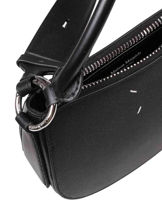 25FW 마르지엘라 지퍼 호보 백 SB1WD0032P7275T8013 Black - MAISON MARGIELA