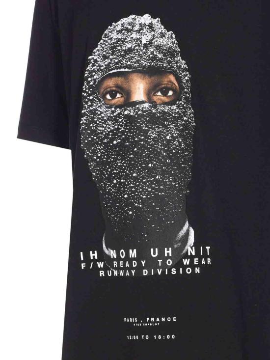 25FW 이놈어닛 반팔 티셔츠 NUW25265009 Black - IH NOM UH NIT