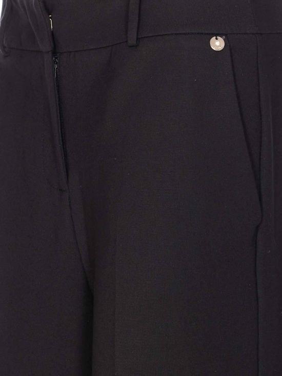 25FW 리우조 스트레이트 팬츠 CF5420J185722222 Black - LIU JO