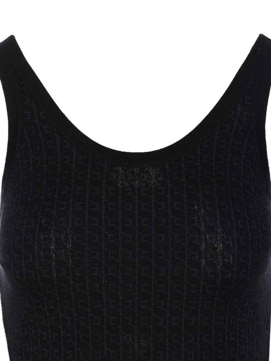 25FW 엘리자베타프랜치 민소매 티셔츠 TK58S56E2110 Black - ELISABETTA FRANCHI