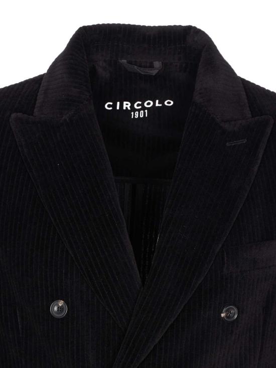 26FW 치르콜로1901 가죽 자켓 CN49632G0001 Black - CIRCOLO 1901