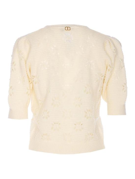 25FW 트윈셋 스웨터 252TP321100282 White - TWINSET