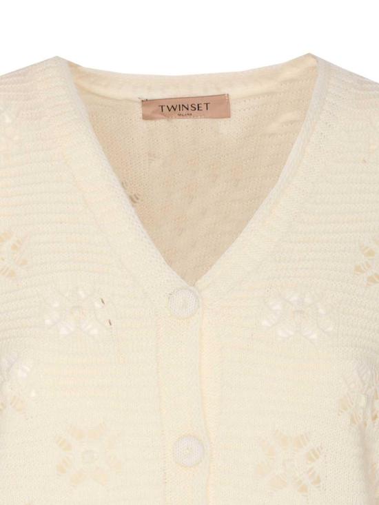 25FW 트윈셋 스웨터 252TP321100282 White - TWINSET