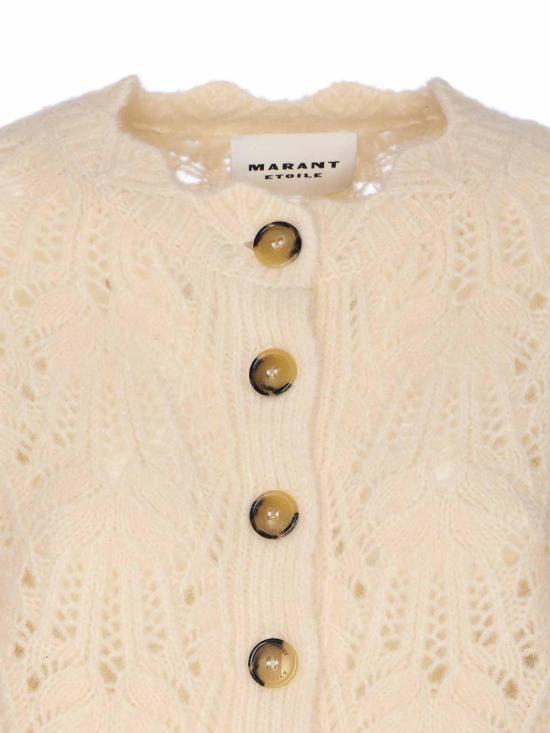  이자벨마랑에뚜왈 맥신 알파카 블랜드 가디건 CA0114FAC3L08E23EC Beige - ISABEL MARANT ETOILE